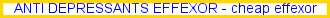effexor anti depressant, antidepressant